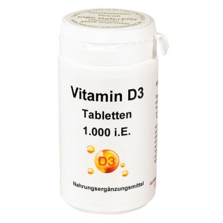 Vitamin D3 Tabletten 1000 I.E.